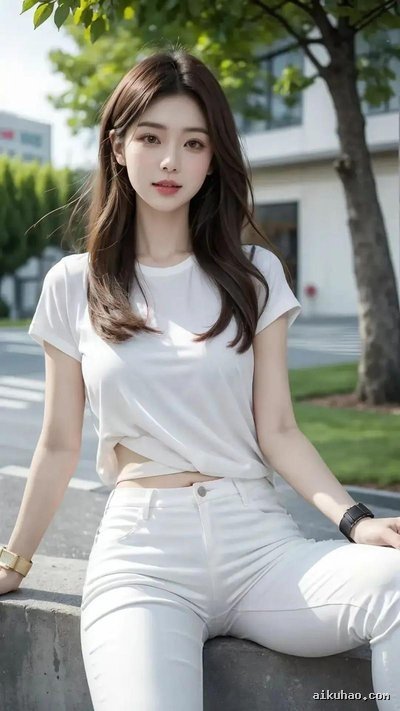 大长腿美女长发飘飘